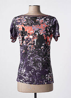 Top stretch manches courtes noir SOGGO femme