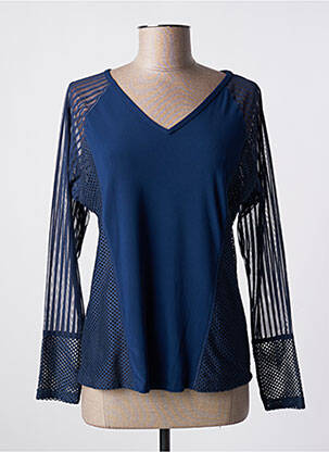 Top bleu DECA pour femme