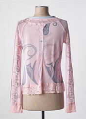 Veste casual rose LULU.H pour femme seconde vue