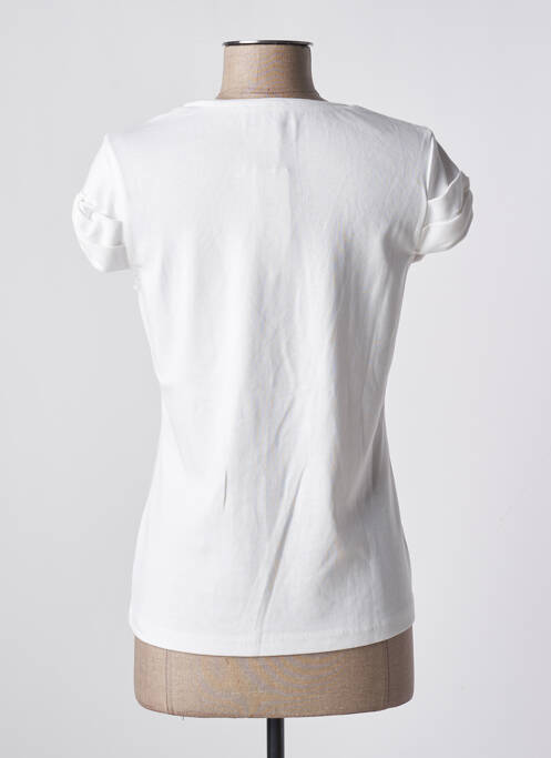 Top blanc MARBLE femme