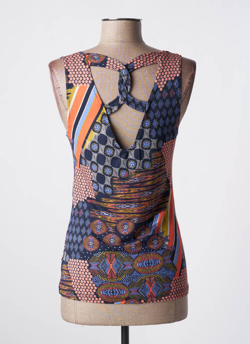 Top bleu POUSSIERE D'ETOILE pour femme