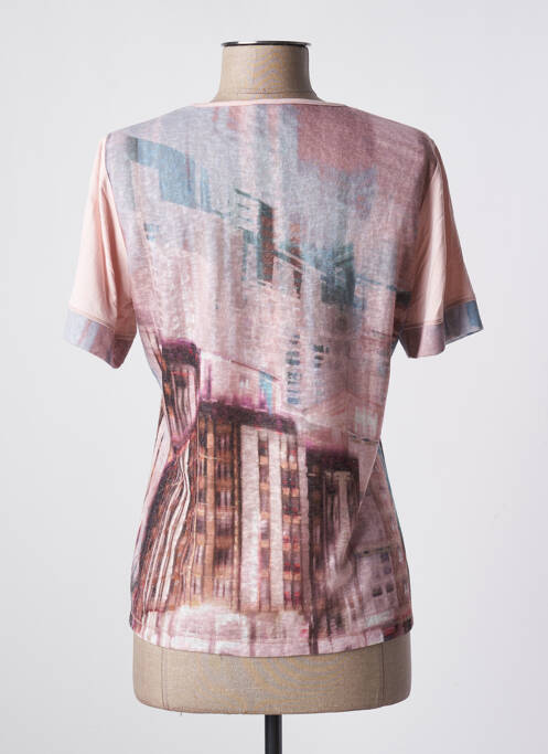 Top rose GUY DUBOUIS pour femme