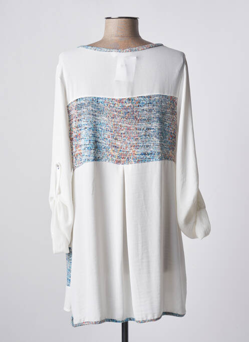 Tunique manches longues blanc DECA pour femme