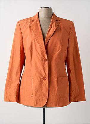 Blazer coupe cintrée orange BASLER femme