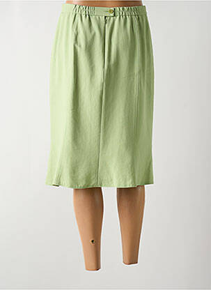 Jupe mi-longue taille haute vert SOMMERMANN femme