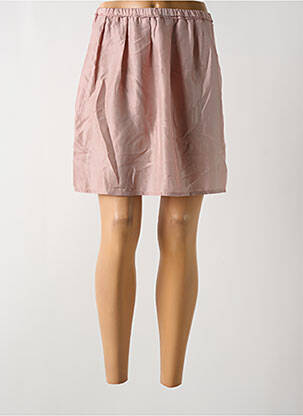 Jupe courte coupe évasée rouge HARTFORD femme