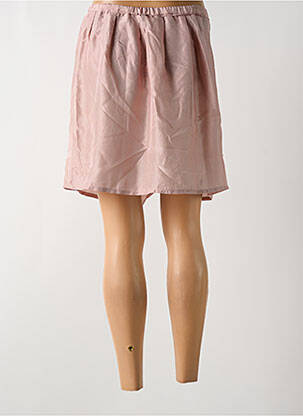 Jupe courte coupe évasée rouge HARTFORD femme