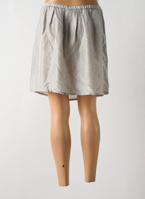 Jupe courte gris HARTFORD pour femme