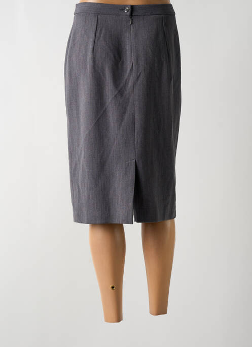 Jupe mi-longue gris QUATTRO pour femme