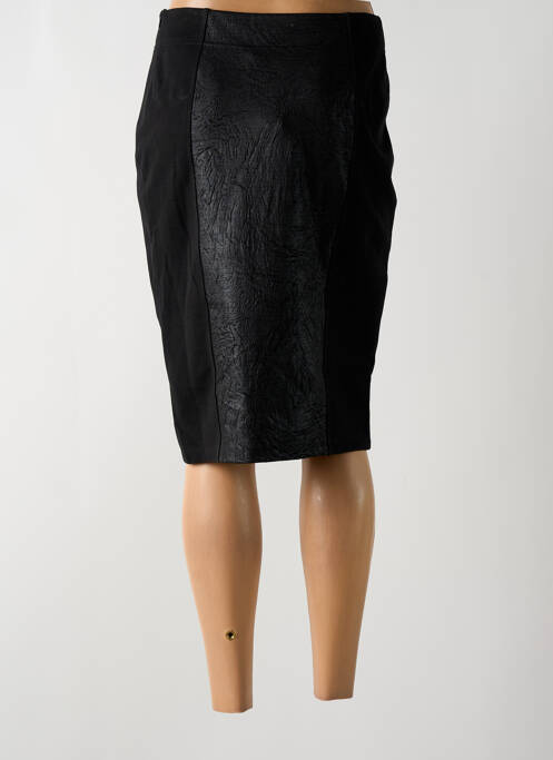 Jupe mi-longue noir TELMAIL pour femme