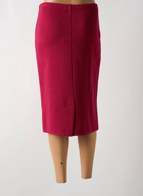 Jupe mi-longue rose SIEGEL pour femme