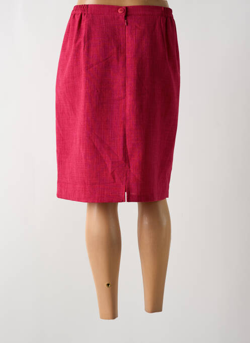 Jupe mi-longue rouge JEAN DELFIN pour femme