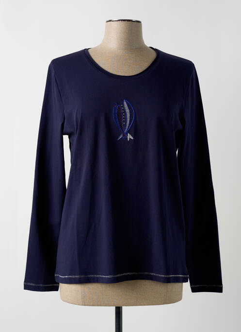 T-shirt bleu THALASSA pour femme