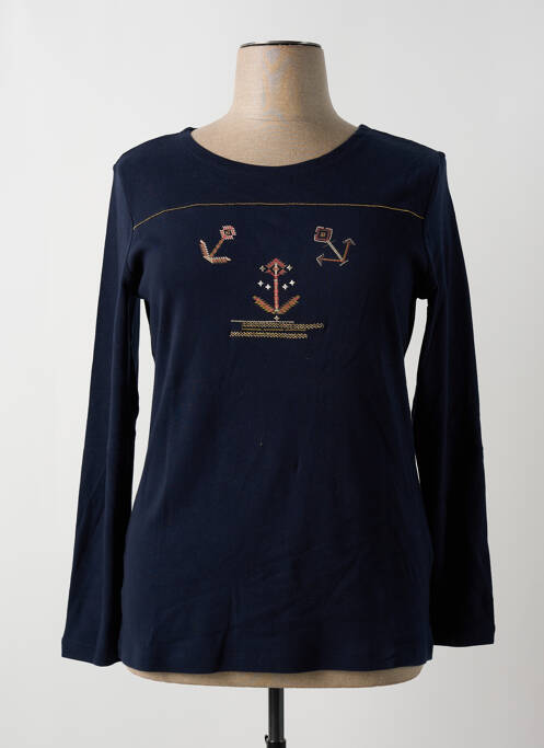 T-shirt bleu THALASSA pour femme