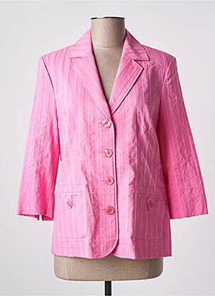 Blazer poches rose ERFO femme