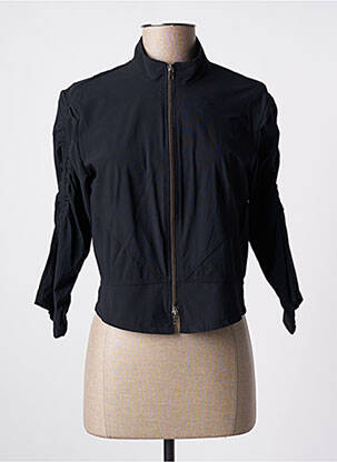 Veste casual coupe cintrée noir MOTYS COLLECTION femme