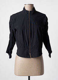 Veste casual coupe cintrée noir MOTYS COLLECTION femme