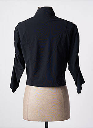 Veste casual coupe cintrée noir MOTYS COLLECTION femme
