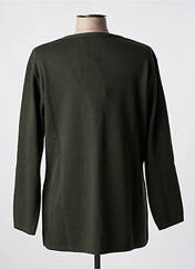 Gilet manches longues vert MONTAGUT pour femme seconde vue