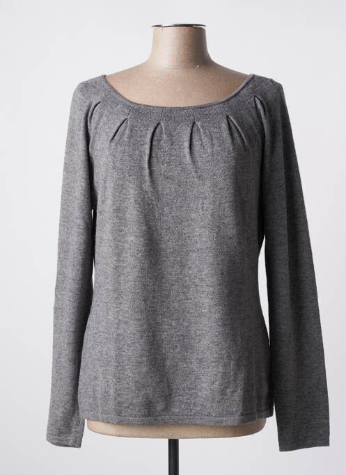 Pull gris FINETTE pour femme