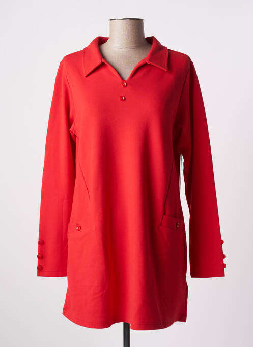 Robe courte rouge AGATHE & LOUISE pour femme