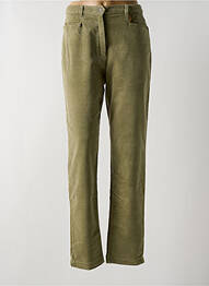 Pantalon slim taille élastique taille normale vert MAT DE MISAINE femme