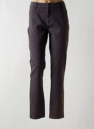 Pantalon slim stretch taille normale gris BARILOCHE femme