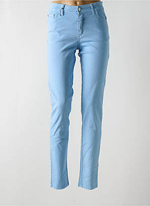 Jeans coupe slim stretch taille normale bleu COWEST femme