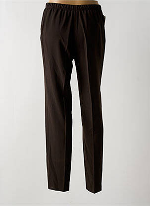 Pantalon droit stretch taille normale marron QUATTRO femme