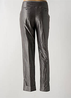 Pantalon droit taille à pinces taille normale gris INFINITIF femme