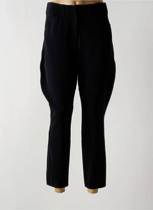 Pantalon 7/8 taille haute taille haute noir ZAPA femme