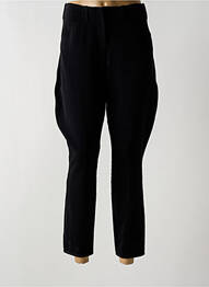 Pantalon 7/8 taille haute taille haute noir ZAPA femme