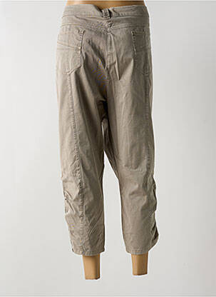 Pantalon 7/8 taille haute taille haute gris FRED SABATIER femme