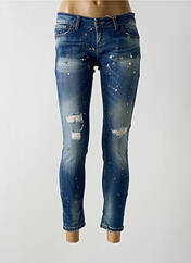 Jeans skinny bleu BSB pour femme seconde vue