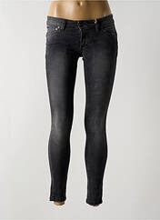 Jeans skinny gris BSB pour femme seconde vue