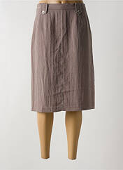 Jupe mi-longue gris JEAN DELFIN pour femme seconde vue