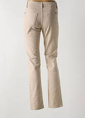 Pantalon droit beige COWEST pour femme seconde vue