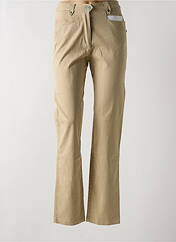 Pantalon droit beige MAT DE MISAINE pour femme seconde vue