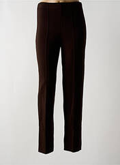 Pantalon droit marron CHASSAGNARD pour femme seconde vue