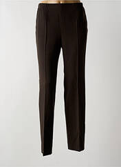 Pantalon droit marron QUATTRO pour femme seconde vue