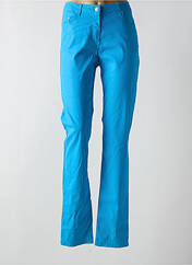 Pantalon slim bleu CARLA KOPS pour femme seconde vue