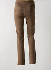 Pantalon slim marron BARILOCHE pour femme seconde vue