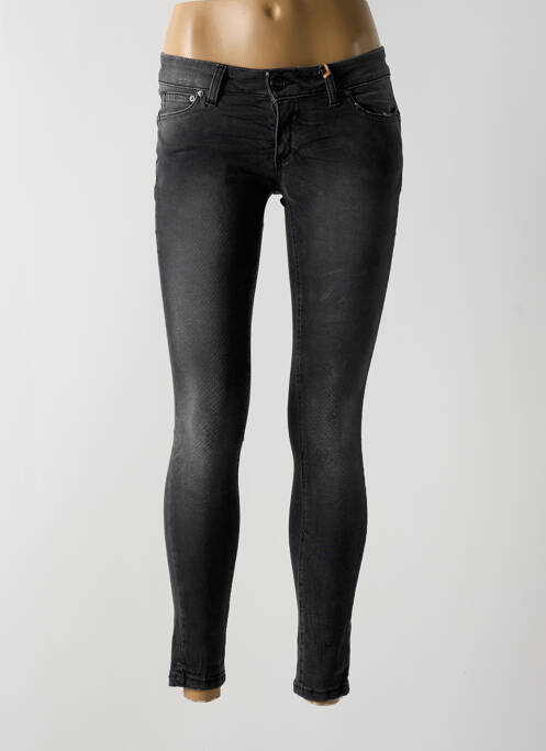 Jeans skinny gris BSB pour femme