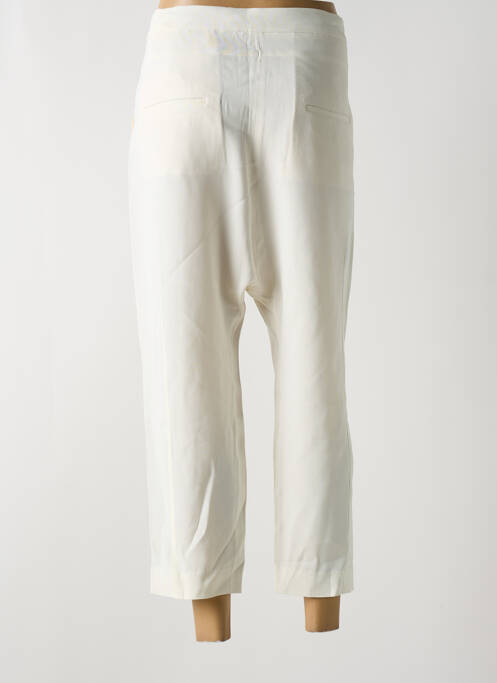 Pantalon 7/8 blanc NORO pour femme