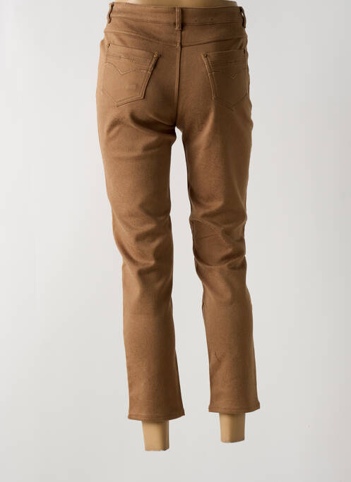 Pantalon 7/8 marron BARILOCHE pour femme