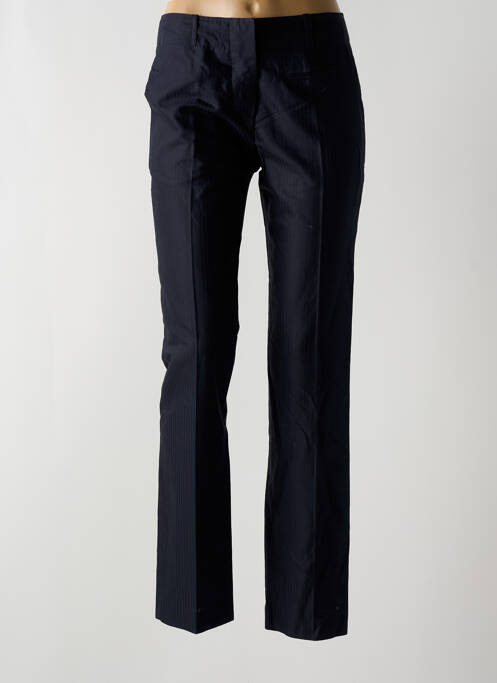 Pantalon droit bleu SOUN pour femme