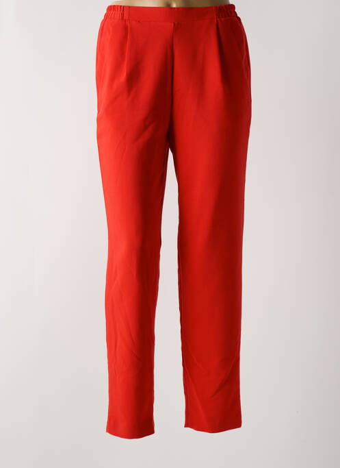 Pantalon droit orange COWEST pour femme