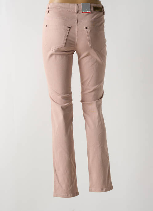 Pantalon droit rose ASCARI pour femme