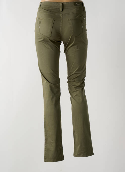 Pantalon slim vert COWEST pour femme
