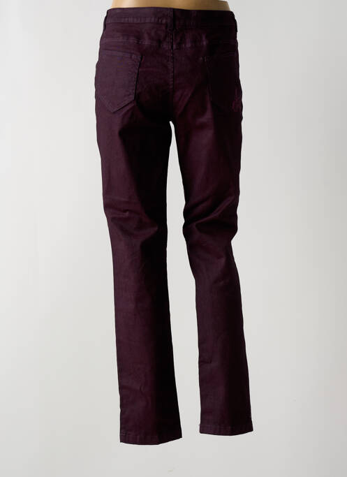 Pantalon slim violet AKELA KEY pour femme
